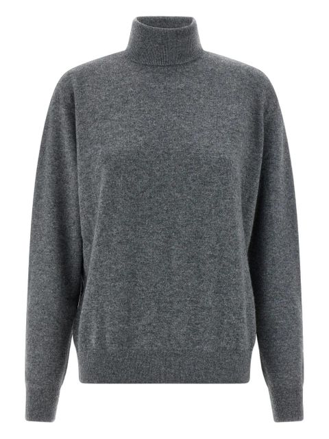 ENTIRE STUDIOS Concrete turned-up high-neck sweater - Grey - zdjęcie produktu nr 1