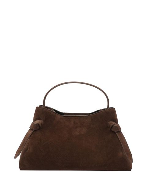 Yuzefi suede clutch bag - Brown