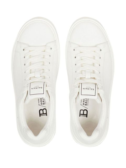 Balmain B-Court low-top sneakers - White