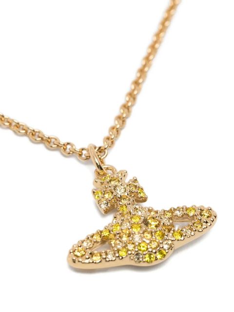 Vivienne Westwood Grace Bas relief pendant necklace - Gold