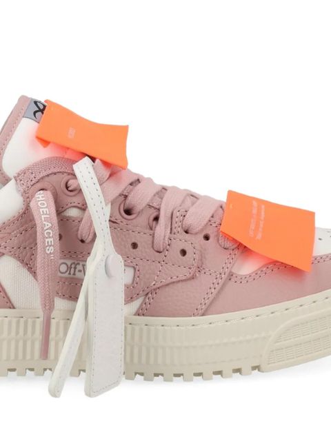 Off-White zip tie panelled sneakers - Pink - zdjęcie produktu nr 2