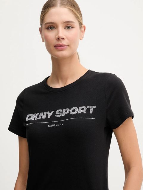 Dkny t-shirt damski kolor czarny DP5T1376