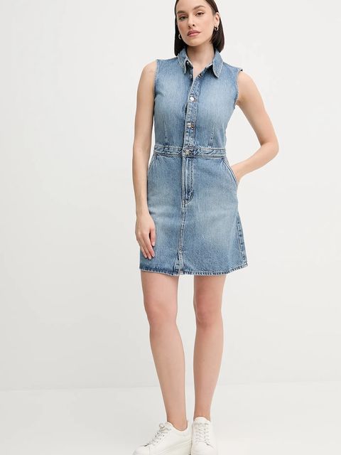 Calvin Klein Jeans sukienka jeansowa - zdjęcie produktu nr 1