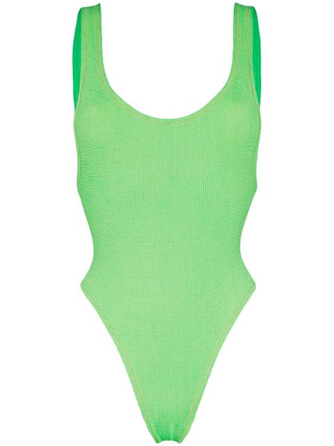 Reina Olga Ruby crinkle swimsuit - Green - zdjęcie produktu nr 1