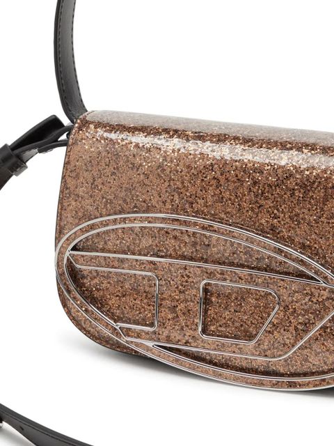Diesel 1DR glitter-embellishment shoulder bag - Brown