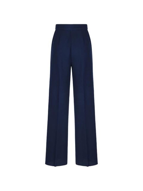 Max Mara concealed-fastening trousers - Blue - zdjęcie produktu nr 2