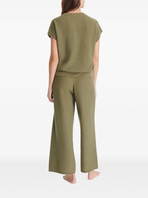 ERES Vaporeux knitted top - Green