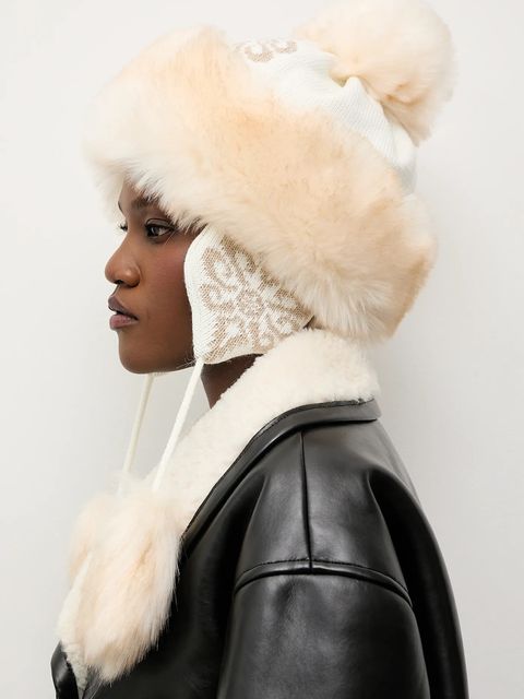 Answear.LAB czapka kolor beżowy