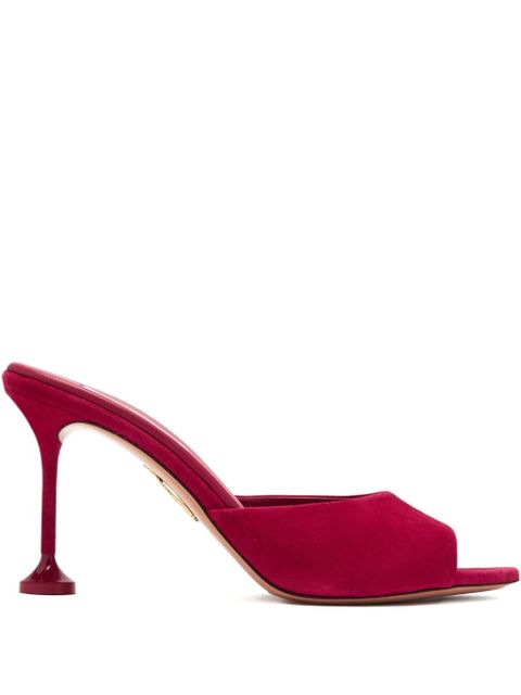 Aquazzura 85mm Bisous open-toe stiletto sandals - Red - zdjęcie produktu nr 1