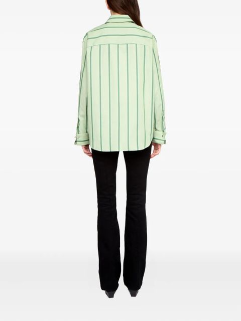 Zadig&Voltaire Morning striped shirt - Green - zdjęcie produktu nr 2