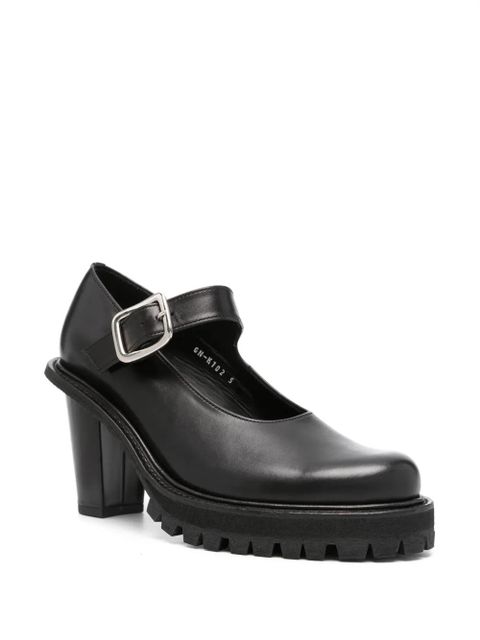 Comme Des Garçons 95mm leather sandals - Black - zdjęcie produktu nr 2