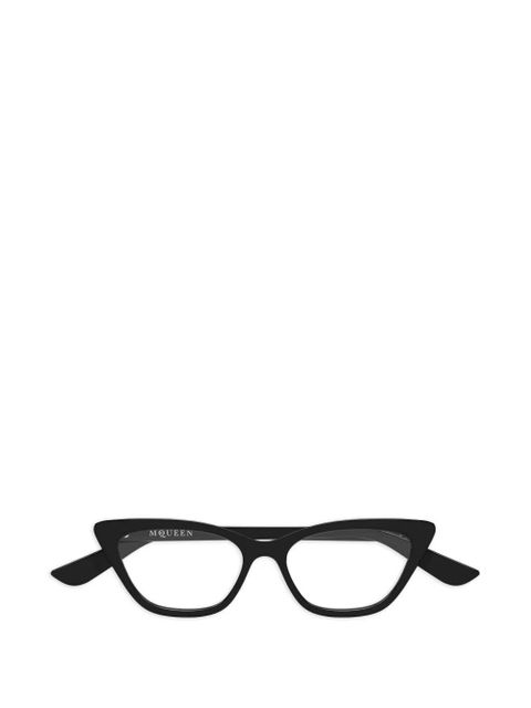 Alexander McQueen cat-eye glasses - Black - zdjęcie produktu nr 1