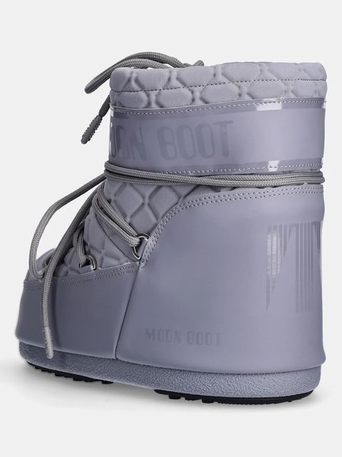 Moon Boot śniegowce MB ICON LOW QUILT kolor niebieski 80D1409540 H006 - zdjęcie produktu nr 2