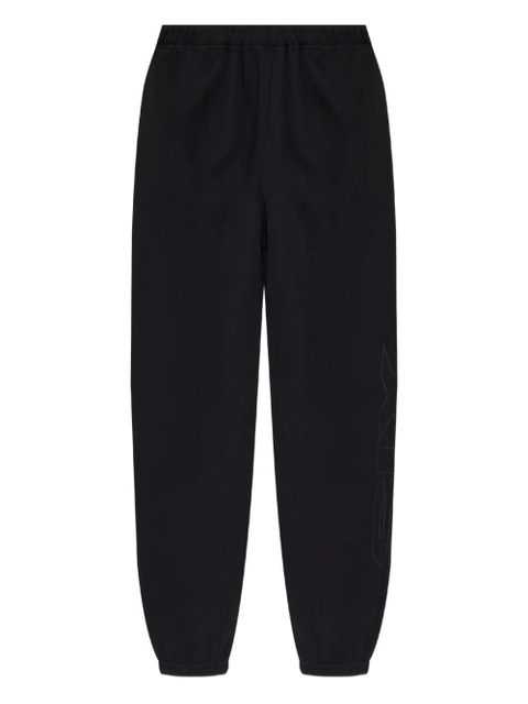 MM6 Maison Margiela elasticated drawstring track pants - Black - zdjęcie produktu nr 1