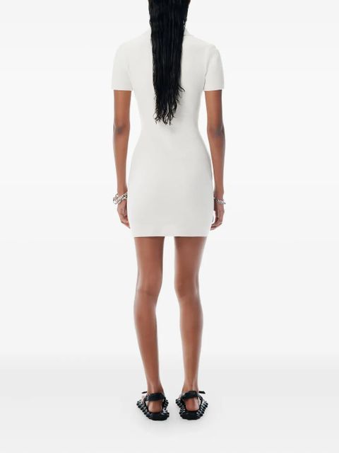 Alexander Wang chenille mini dress - Neutrals