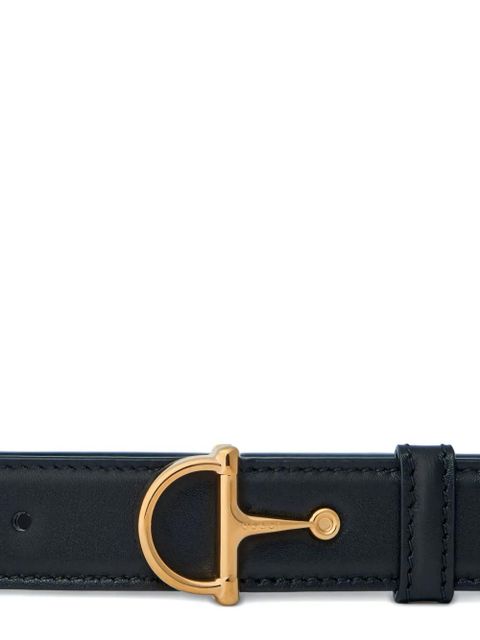 Gucci Horsebit leather belt - Black - zdjęcie produktu nr 2
