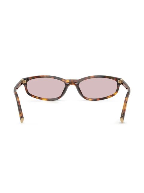 Miu Miu Eyewear tortoiseshell sunglasses - Brown