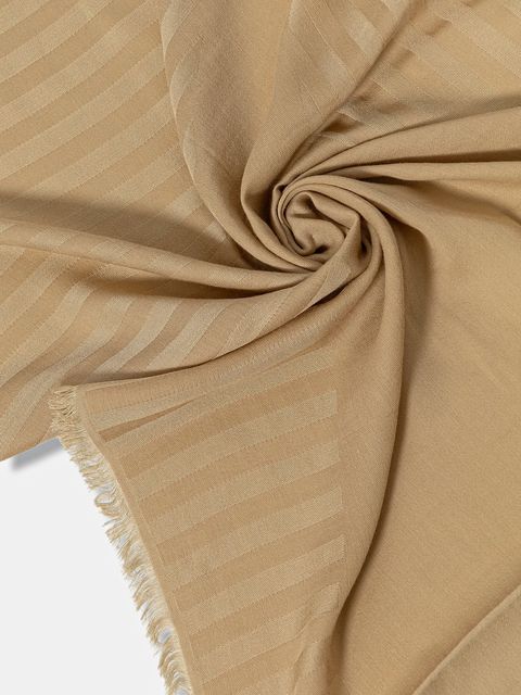 Weekend Max Mara chusta LUGLIO damski kolor beżowy wzorzysta 2525546024600 - zdjęcie produktu nr 2