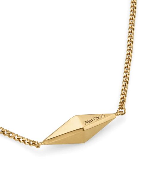 Jimmy Choo Diamond Fine chain necklace - Gold - zdjęcie produktu nr 2