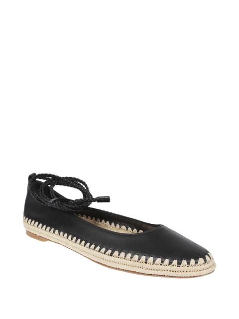 Max Mara nappa leather ballet flats - Black - zdjęcie produktu nr 2