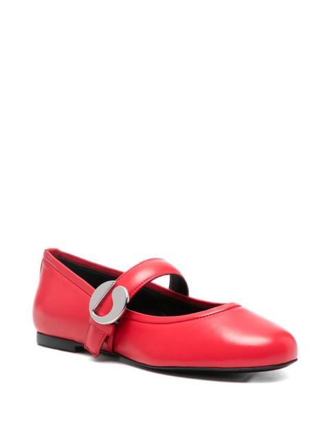 Coperni belt flat pumps - Red - zdjęcie produktu nr 2