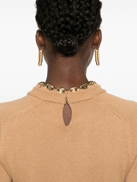 Rabanne chain-embellished dress - Neutrals