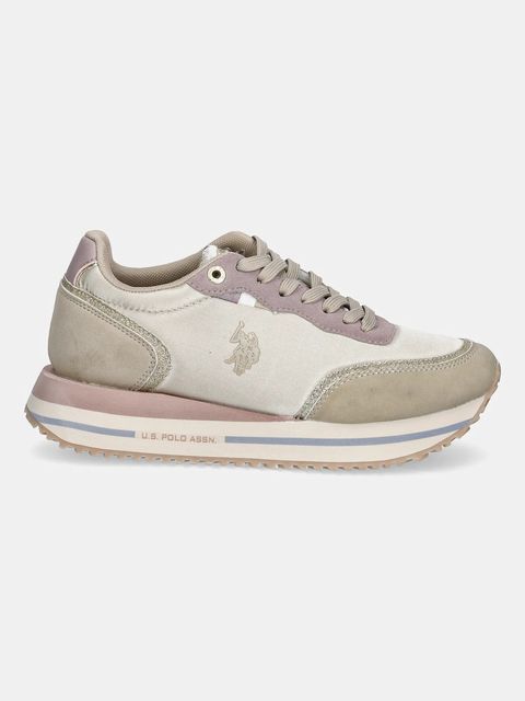 U.S. Polo Assn. sneakersy SACHA009C kolor beżowy SACHA009W/ENH1