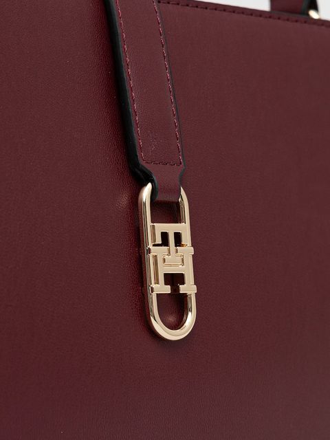 Tommy Hilfiger torebka kolor bordowy AW0AW17718