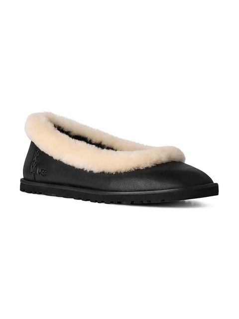 UGG baleriny skórzane Zora Leather Ballet Flat - zdjęcie produktu nr 1