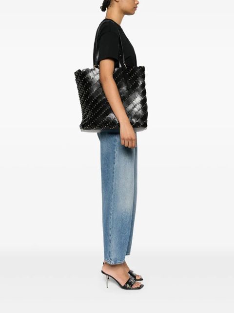Rabanne Paco tote bag - Black