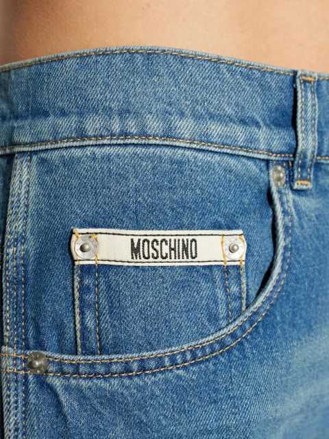 Moschino panelled trousers - Blue
