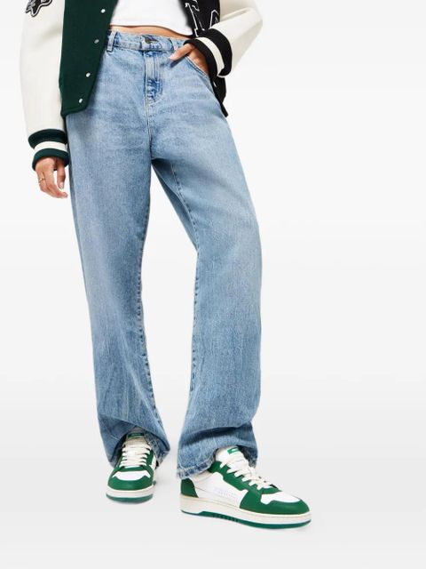 Axel Arigato Dice Lo perforated lace-up sneakers - Green