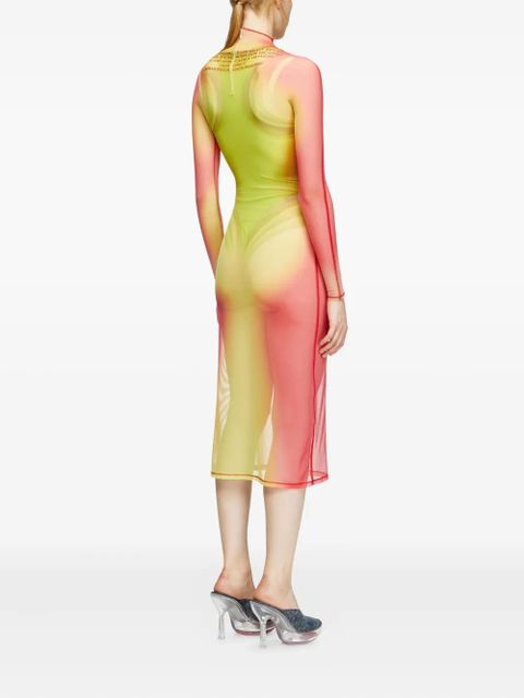 Diesel Remaster Capsule D-Afnic midi dress - Pink