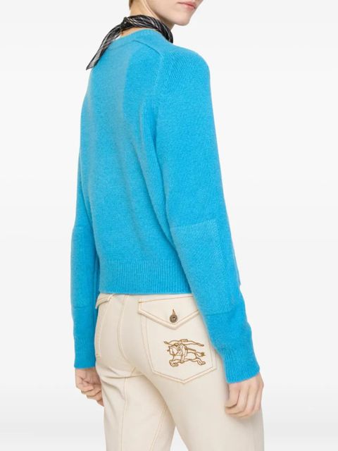 Burberry crew-neck sweater - Blue