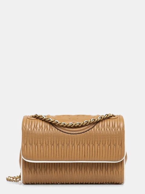 Tory Burch torebka Fleming kolor brązowy 156421