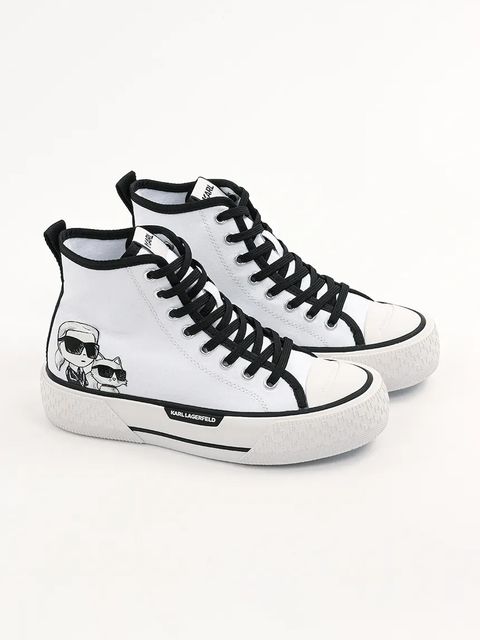 Karl Lagerfeld trampki KAMPUS MAX III kolor biały KL60654T - zdjęcie produktu nr 2