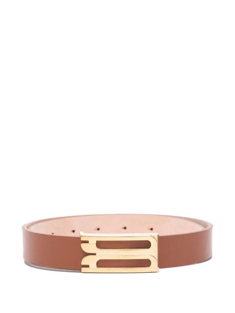 Victoria Beckham Regular B Buckle belt - Brown - zdjęcie produktu nr 1