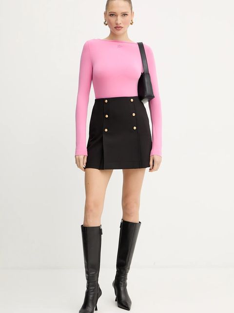 Karl Lagerfeld longsleeve kolor różowy A4W17045 - zdjęcie produktu nr 2