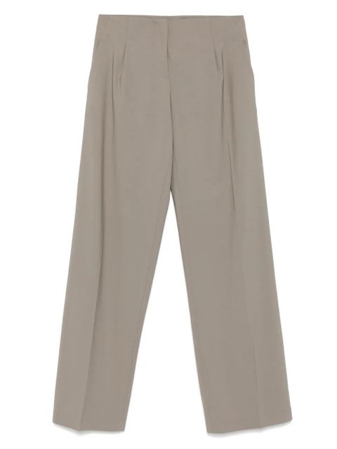 Christopher Esber pleated-front trousers - Green - zdjęcie produktu nr 1