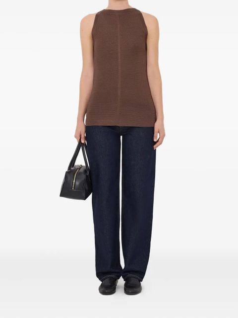 LouLou de Saison Ohana sleeveless top - Brown