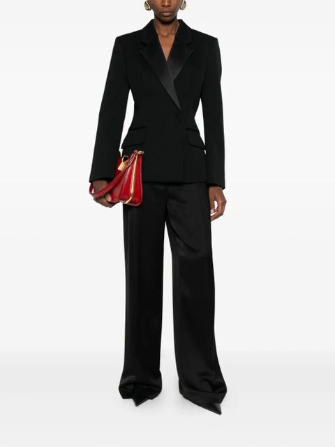 Lanvin notched-lapel blazer - Black - zdjęcie produktu nr 2