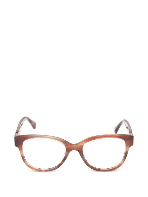 Max Mara Eyewear round-frame glasses - Brown - zdjęcie produktu nr 1