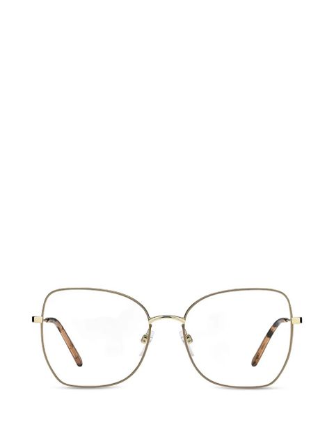 Marc Jacobs cat-eye frame glasses - Gold - zdjęcie produktu nr 1