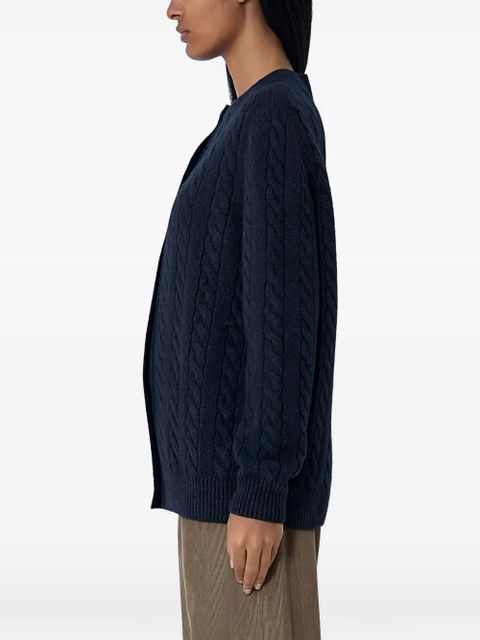 The Row cable-knit cardigan - Blue - zdjęcie produktu nr 2