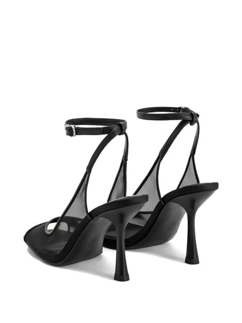 JW Pei 90mm Serenity heeled sandals - Black