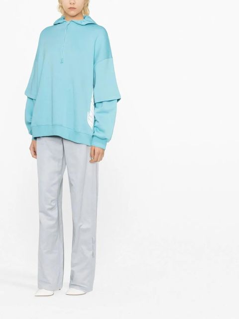 ROTATE BIRGER CHRISTENSEN logo-print hoodie - Blue - zdjęcie produktu nr 2