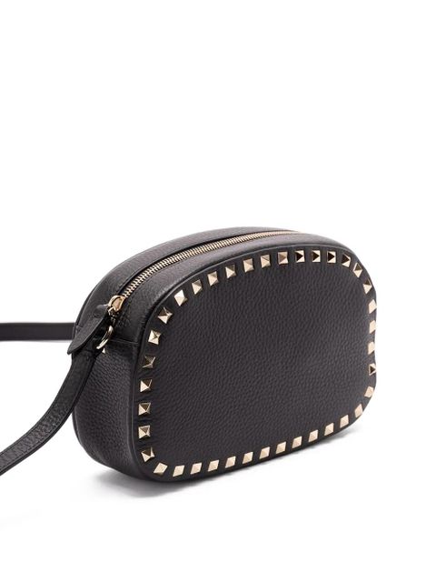 Valentino Garavani mini Rockstud leather cross body bag - Black