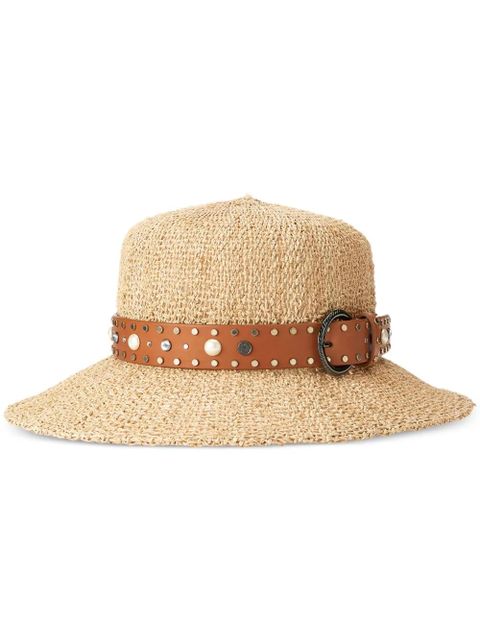 Maison Michel New Kendall belted cloche hat - Neutrals - zdjęcie produktu nr 1