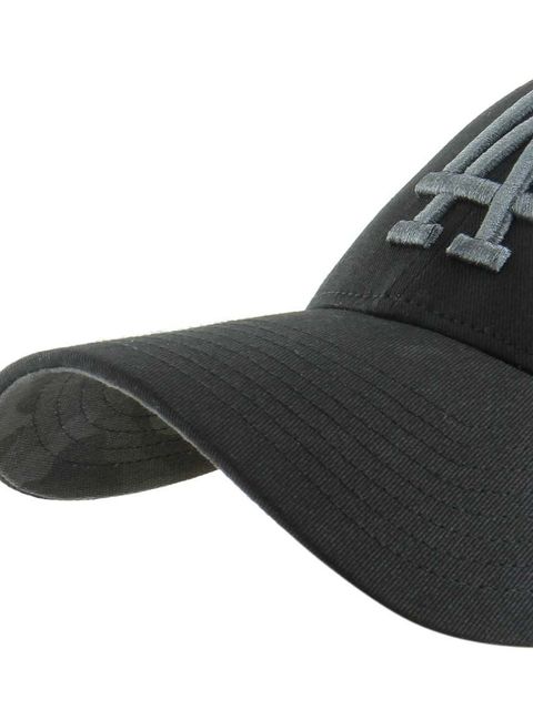 47 brand czapka z daszkiem bawełniana MLB Los Angeles Dodgers kolor czarny z aplikacją B-TCMSP12CTP-BK