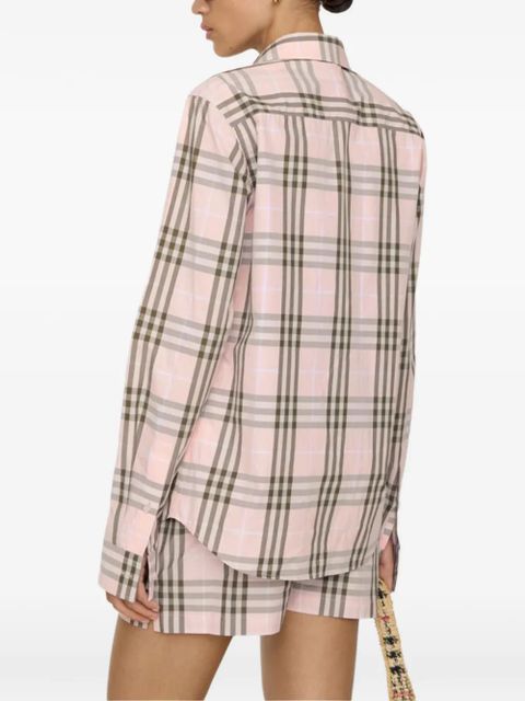 Burberry plaid shirt - Pink
